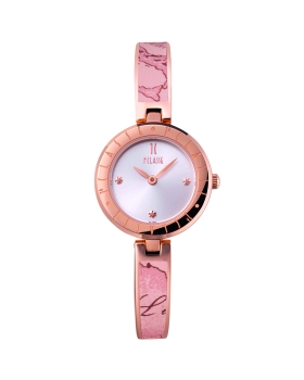 Ρολόι ALVIERO MARTINI 1A CLASSE Samos 1687569 Leather Bracelet Ροζ