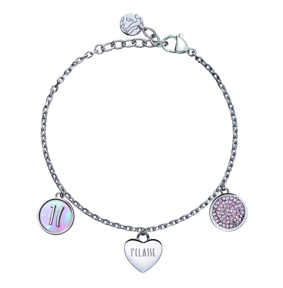 Βραχιόλι ALVIERO MARTINI 1A CLASSE Via Condotti Bracelet 1691303 Ασημί Βραχιόλι ALVIERO MARTINI 1A CLASSE Via Condotti Bracelet 1691303 Ασημί