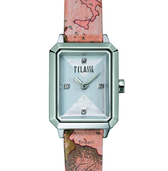 Ρολόι ALVIERO MARTINI 1A CLASSE Firenze 1693407 Leather Geo Ασημί Ρολόι ALVIERO MARTINI 1A CLASSE Firenze 1693407 Leather Geo Ασημί