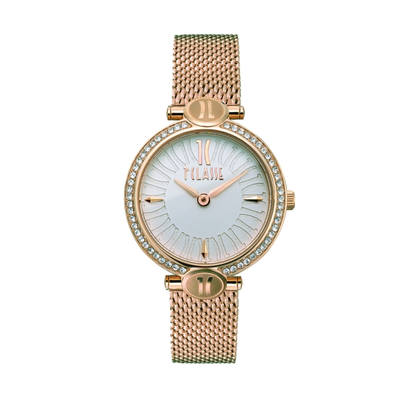 Ρολόι ALVIERO MARTINI 1A CLASSE Madeira 1696984 Mesh Bracelet Χρυσό