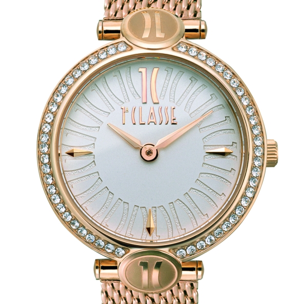 Ρολόι ALVIERO MARTINI 1A CLASSE Madeira 1696984 Mesh Bracelet Χρυσό