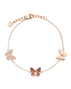 Βραχιόλι ALVIERO MARTINI 1A CLASSE Papillons Bracelet 1698716 Ροζ Χρυσό
