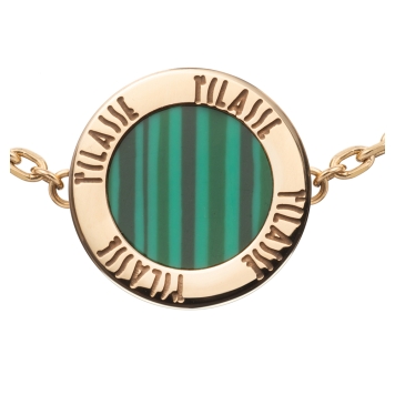 Βραχιόλι ALVIERO MARTINI 1A CLASSE Zambia Malachite Bracelet 1698744 Χρυσό