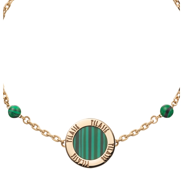 Βραχιόλι ALVIERO MARTINI 1A CLASSE Zambia Malachite Bracelet 1698744 Χρυσό