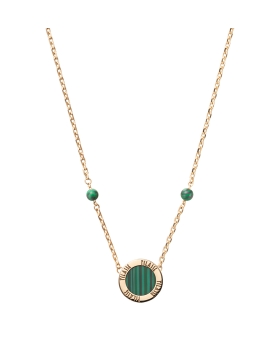 Κολιέ ALVIERO MARTINI 1A CLASSE Zambia Malachite necklace 1698745 Χρυσό