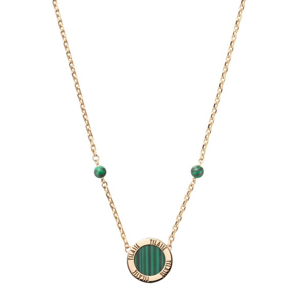 Κολιέ ALVIERO MARTINI 1A CLASSE Zambia Malachite necklace 1698745 Χρυσό Κολιέ ALVIERO MARTINI 1A CLASSE Zambia Malachite necklace 1698745 Χρυσό
