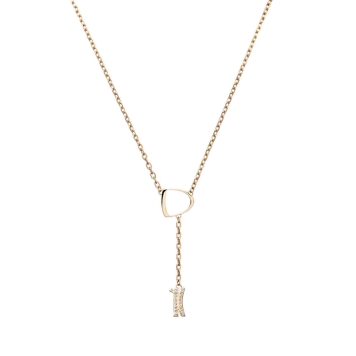 Κολιέ ALVIERO MARTINI 1A CLASSE Ascot necklace 1698752 Χρυσό