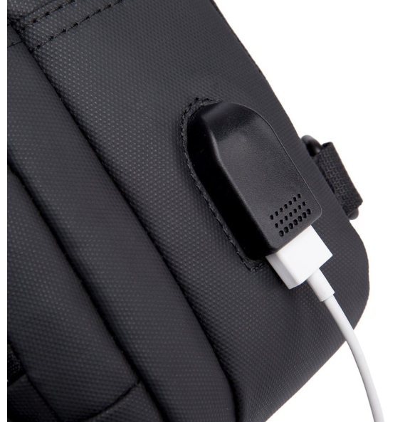 Σακίδιο χιαστί Sling Bag BANGE 1911 Μαύρο