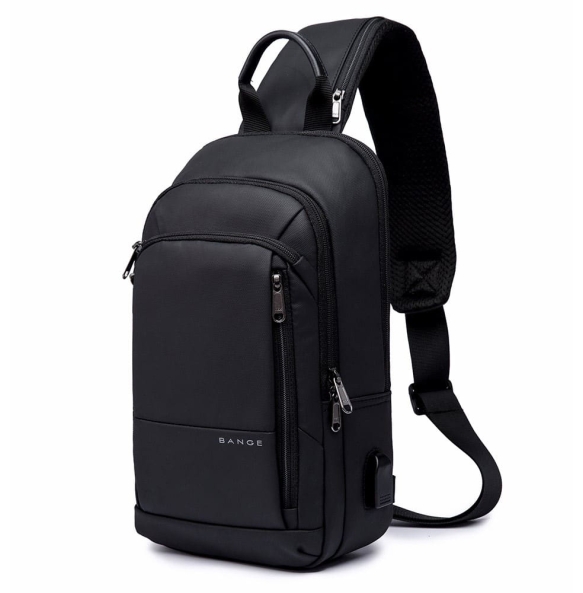 Σακίδιο χιαστί Sling Bag BANGE 1911 Μαύρο