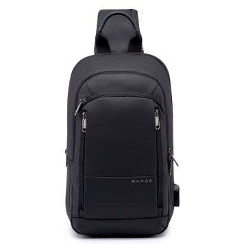 Σακίδιο χιαστί Sling Bag BANGE 1911 Μαύρο