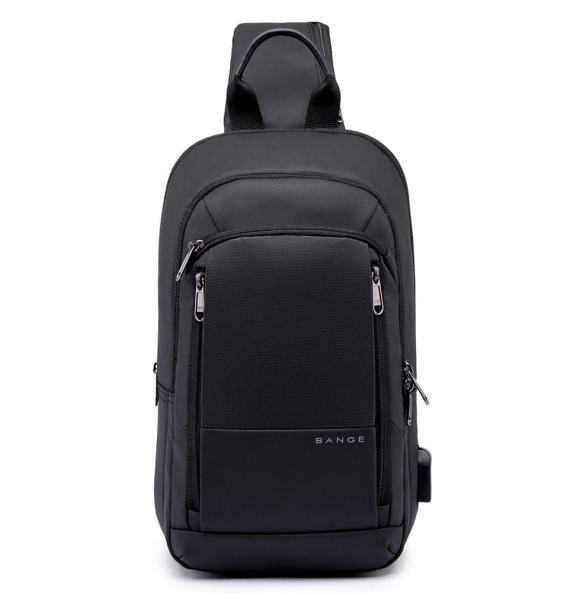 Σακίδιο χιαστί Sling Bag BANGE 1911 Μαύρο
