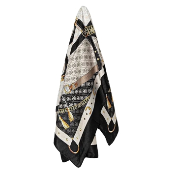 Φουλάρι GUESS Kefiah AW5343POL03 Μαύρο