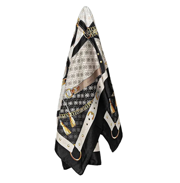Φουλάρι GUESS Kefiah AW5343POL03 Μαύρο