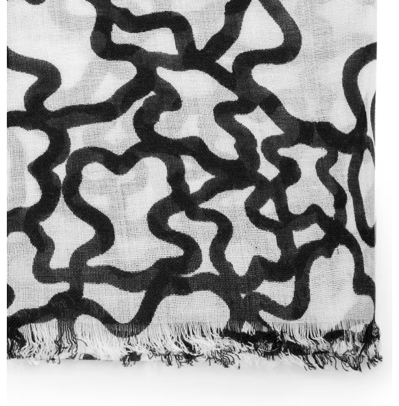 Φουλάρι TOUS Kaos 2000780501 Μπεζ Φουλάρι TOUS Kaos 2000780501 Μπεζ