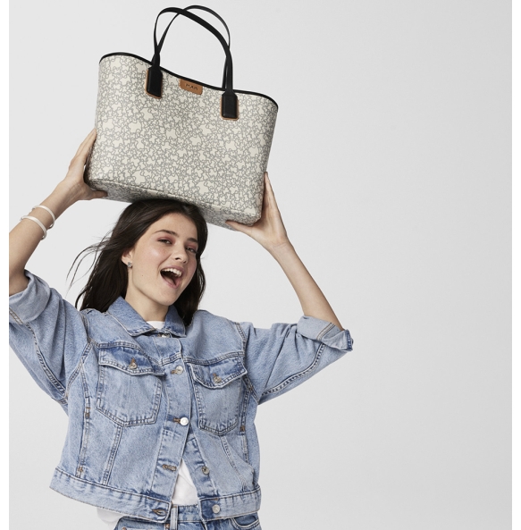 Τσάντα TOUS XL Kaos Icon mini 2000899946 Πολύχρωμο Μπεζ με νεσεσέρ