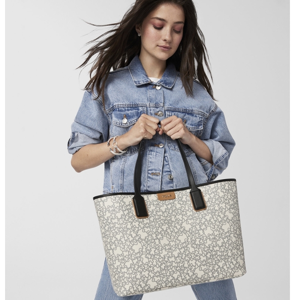 Τσάντα TOUS XL Kaos Icon mini 2000899946 Πολύχρωμο Μπεζ με νεσεσέρ