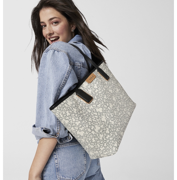 Τσάντα TOUS XL Kaos Icon mini 2000899946 Πολύχρωμο Μπεζ με νεσεσέρ