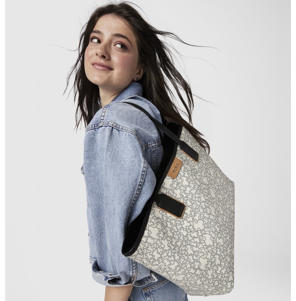 Τσάντα TOUS XL Kaos Icon mini 2000899946 Πολύχρωμο Μπεζ με νεσεσέρ