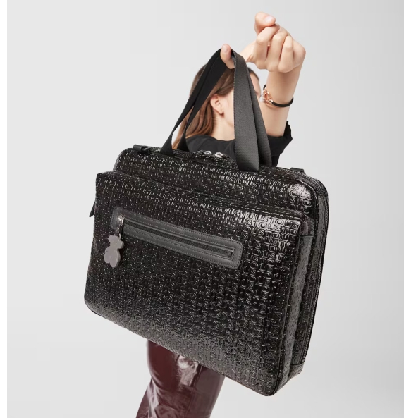 Τσάντα TOUS Tibora Lindsay 2001112451 Μαύρο Τσάντα TOUS Tibora Lindsay 2001112451 Μαύρο