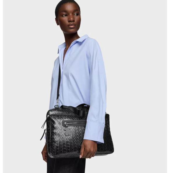 Τσάντα TOUS Tibora Lindsay 2001112451 Μαύρο Τσάντα TOUS Tibora Lindsay 2001112451 Μαύρο