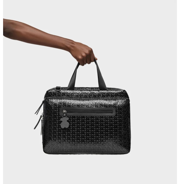 Τσάντα TOUS Tibora Lindsay 2001112451 Μαύρο Τσάντα TOUS Tibora Lindsay 2001112451 Μαύρο