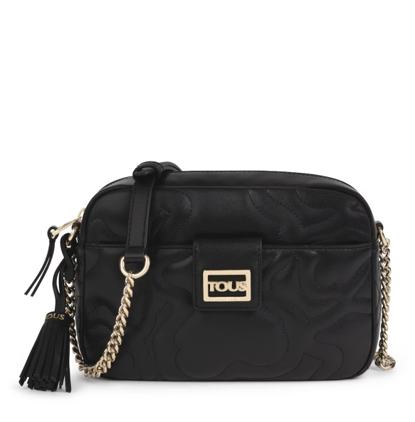 Τσάντα TOUS Bandolera Reporter Kaos Dream 2001577651 Μαύρο Τσάντα TOUS Bandolera Reporter Kaos Dream 2001577651 Μαύρο
