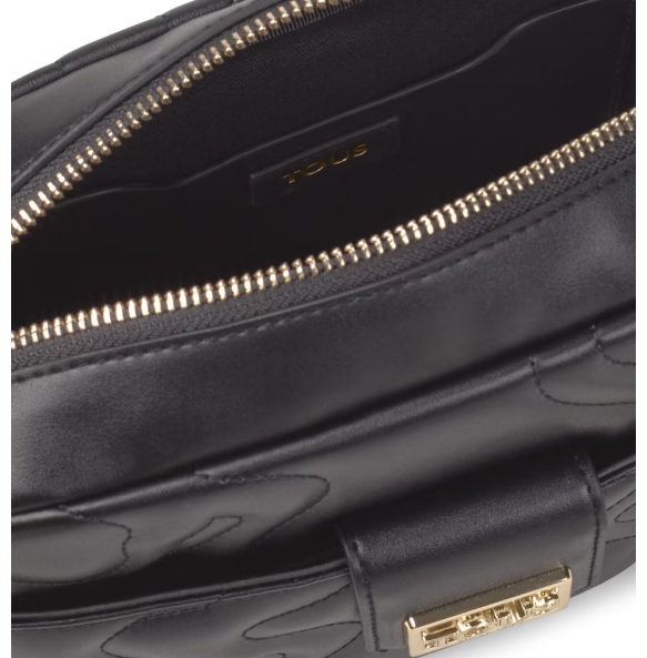 Τσάντα TOUS Bandolera Reporter Kaos Dream 2001577651 Μαύρο Τσάντα TOUS Bandolera Reporter Kaos Dream 2001577651 Μαύρο