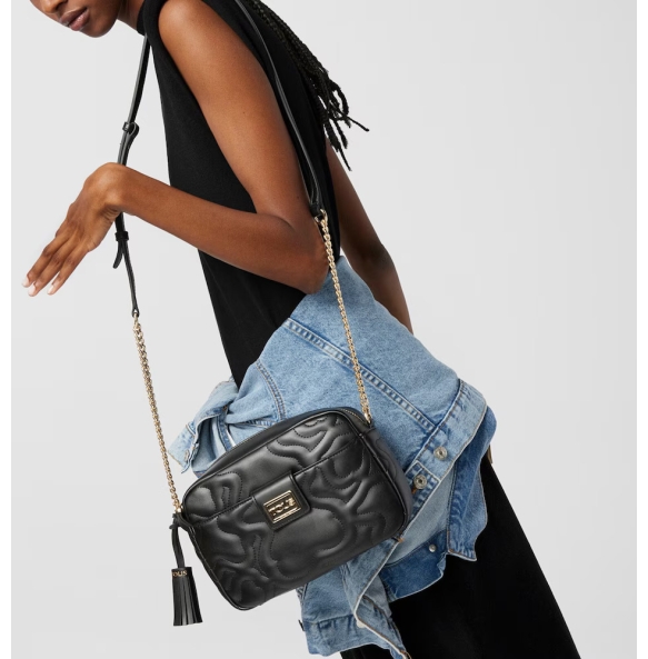 Τσάντα TOUS Bandolera Reporter Kaos Dream 2001577651 Μαύρο Τσάντα TOUS Bandolera Reporter Kaos Dream 2001577651 Μαύρο