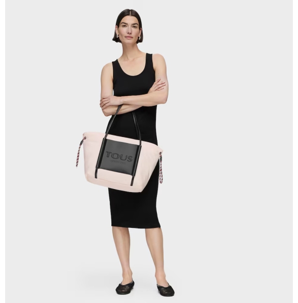 Τσάντα TOUS Capazo XL Empire Soft 2001581113  Nude