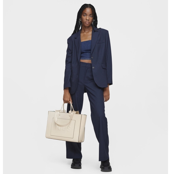 Τσάντα TOUS Shopper XL Amaya La Rue 2002025801 Μπεζ