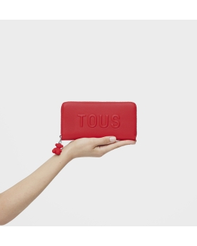Πορτοφόλι TOUS Billetera Brenda 2002105417 Κόκκινο