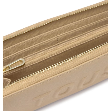 Πορτοφόλι TOUS Billetera Medium Brenda 2002105445 Μπεζ