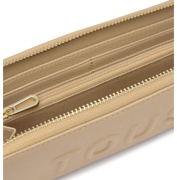 Πορτοφόλι TOUS Billetera Medium Brenda 2002105445 Μπεζ