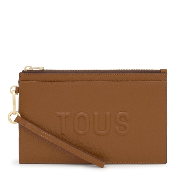 Πορτοφόλι TOUS Billetera - Portamovil Brenda 2002105545 Καφέ Πορτοφόλι TOUS Billetera - Portamovil Brenda 2002105545 Καφέ