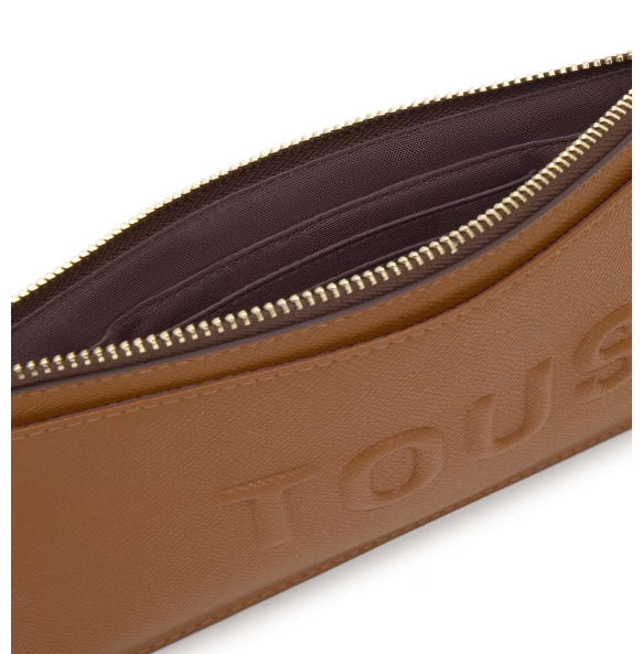 Πορτοφόλι TOUS Billetera - Portamovil Brenda 2002105545 Καφέ Πορτοφόλι TOUS Billetera - Portamovil Brenda 2002105545 Καφέ