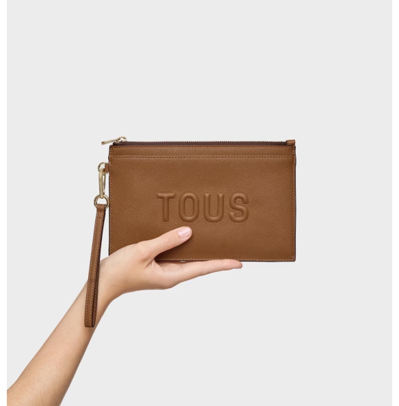 Πορτοφόλι TOUS Billetera - Portamovil Brenda 2002105545 Καφέ Πορτοφόλι TOUS Billetera - Portamovil Brenda 2002105545 Καφέ