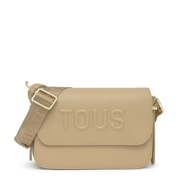 Τσάντα TOUS Bandolera Medium Brenda 2002106544 Μπεζ Τσάντα TOUS Bandolera Medium Brenda 2002106544 Μπεζ
