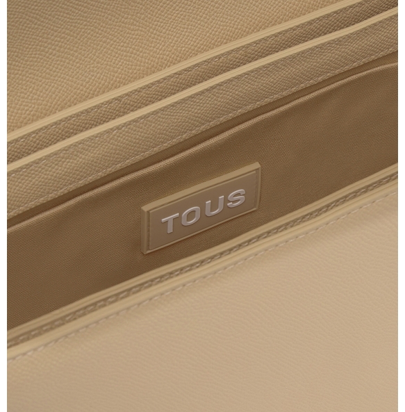 Τσάντα TOUS Bandolera Medium Brenda 2002106544 Μπεζ Τσάντα TOUS Bandolera Medium Brenda 2002106544 Μπεζ