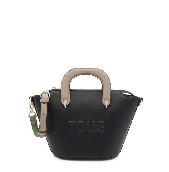 Τσάντα TOUS Small Tote Helen 2002131051 Μαύρο