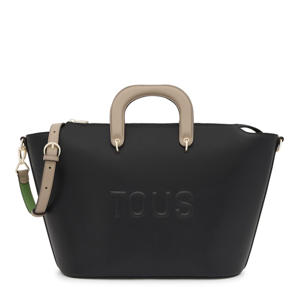 Τσάντα TOUS Large Tote Helen 2002131151 Μαύρο