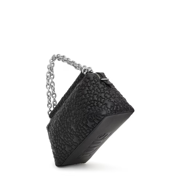 Τσάντα TOUS Bowling Medium Jane Puffy Bear 2002132351 Μαύρο Τσάντα TOUS Bowling Medium Jane Puffy Bear 2002132351 Μαύρο