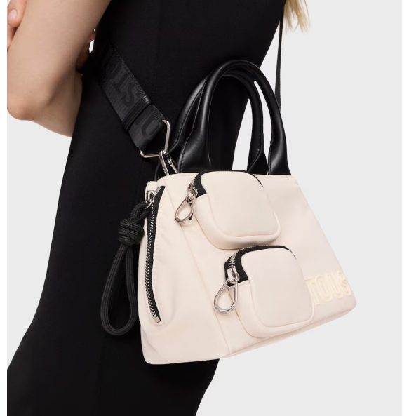 Τσάντα TOUS Shopper Small Roomy 2002138101 Μπεζ