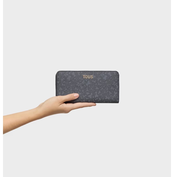 Πορτοφόλι TOUS Billetera Medium Kaos Mini Lines 2002183447 Γκρι Πορτοφόλι TOUS Billetera Medium Kaos Mini Lines 2002183447 Γκρι