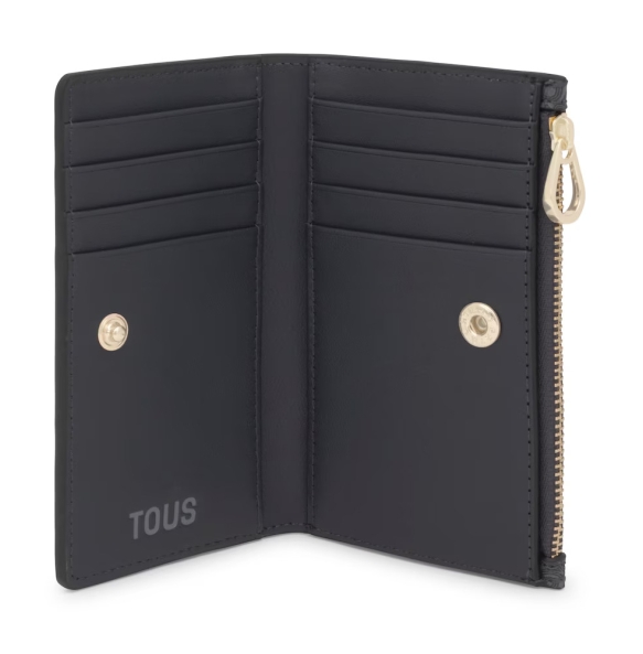 Πορτοφόλι TOUS Billetera Small Kaos Mini Lines 2002183547 Γκρι Πορτοφόλι TOUS Billetera Small Kaos Mini Lines 2002183547 Γκρι