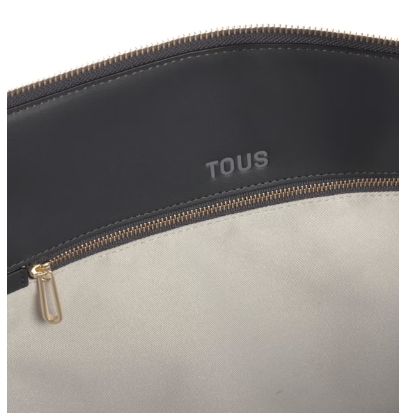 Τσάντα TOUS Capazo Large Kaos Mini Lines 2002183748 Γκρι Τσάντα TOUS Capazo Large Kaos Mini Lines 2002183748 Γκρι