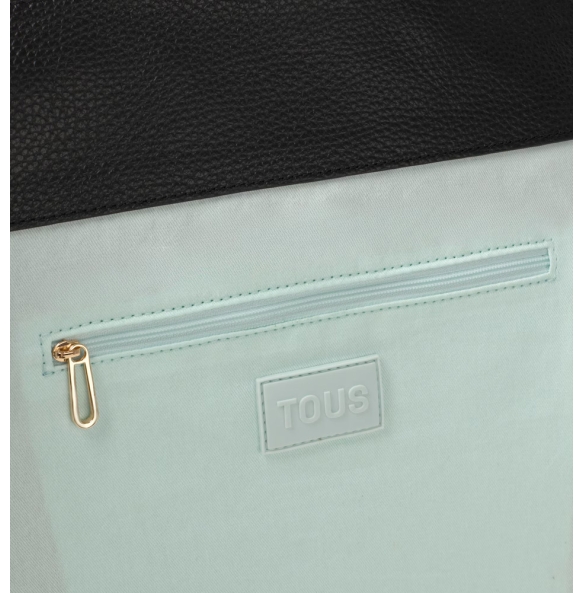 Τσάντα TOUS Capazo Large Kaos Miranda 2002200251 Μαύρο Τσάντα TOUS Capazo Large Kaos Miranda 2002200251 Μαύρο