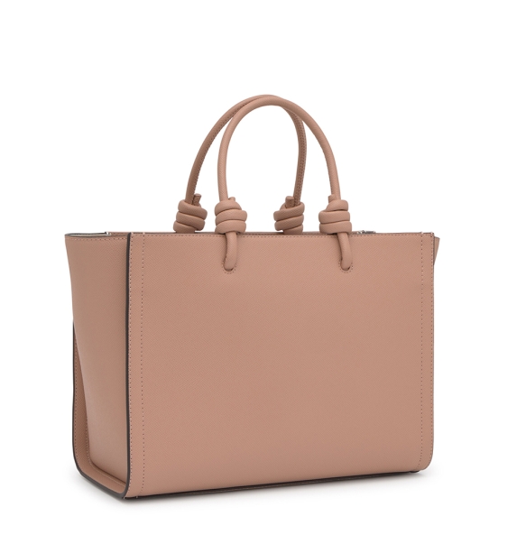 Τσάντα TOUS Shopper Medium Amaya La Rue New 2002207943 Nude