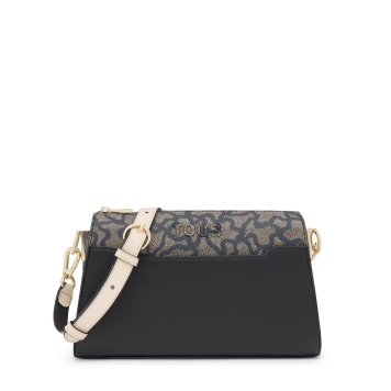 Τσάντα TOUS Bandolera Medium Kaos Icon 2002287551 Μαύρο