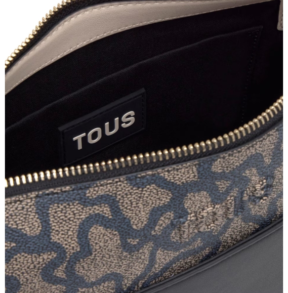 Τσάντα TOUS Bandolera Medium Kaos Icon 2002287551 Μαύρο Τσάντα TOUS Bandolera Medium Kaos Icon 2002287551 Μαύρο