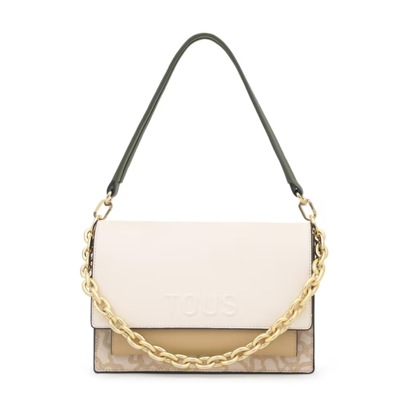 Τσάντα TOUS Bandolera Medium Audree Icon 2002287601 Ιβουάρ